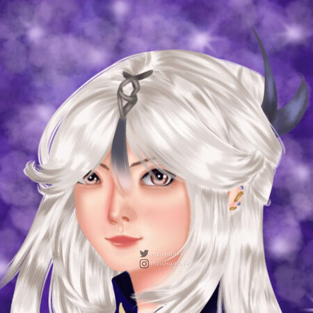Fanart Ningguang Genshin Impact